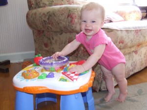 Grinning, Standing Tess